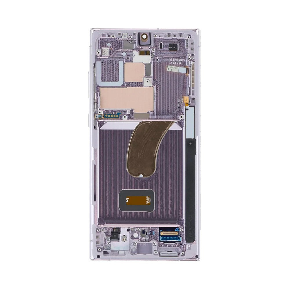 Yellow -Samsung Galaxy S23 Ultra 5G S918B OLED Screen Replacement-Lavender Yellow -Samsung Galaxy S23 Ultra 5G S918B OLED Screen Replacement-Lavender